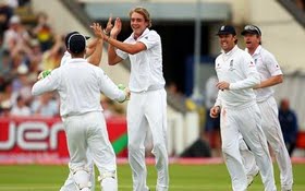 Stuart Broad has kept his place in England's Test squad